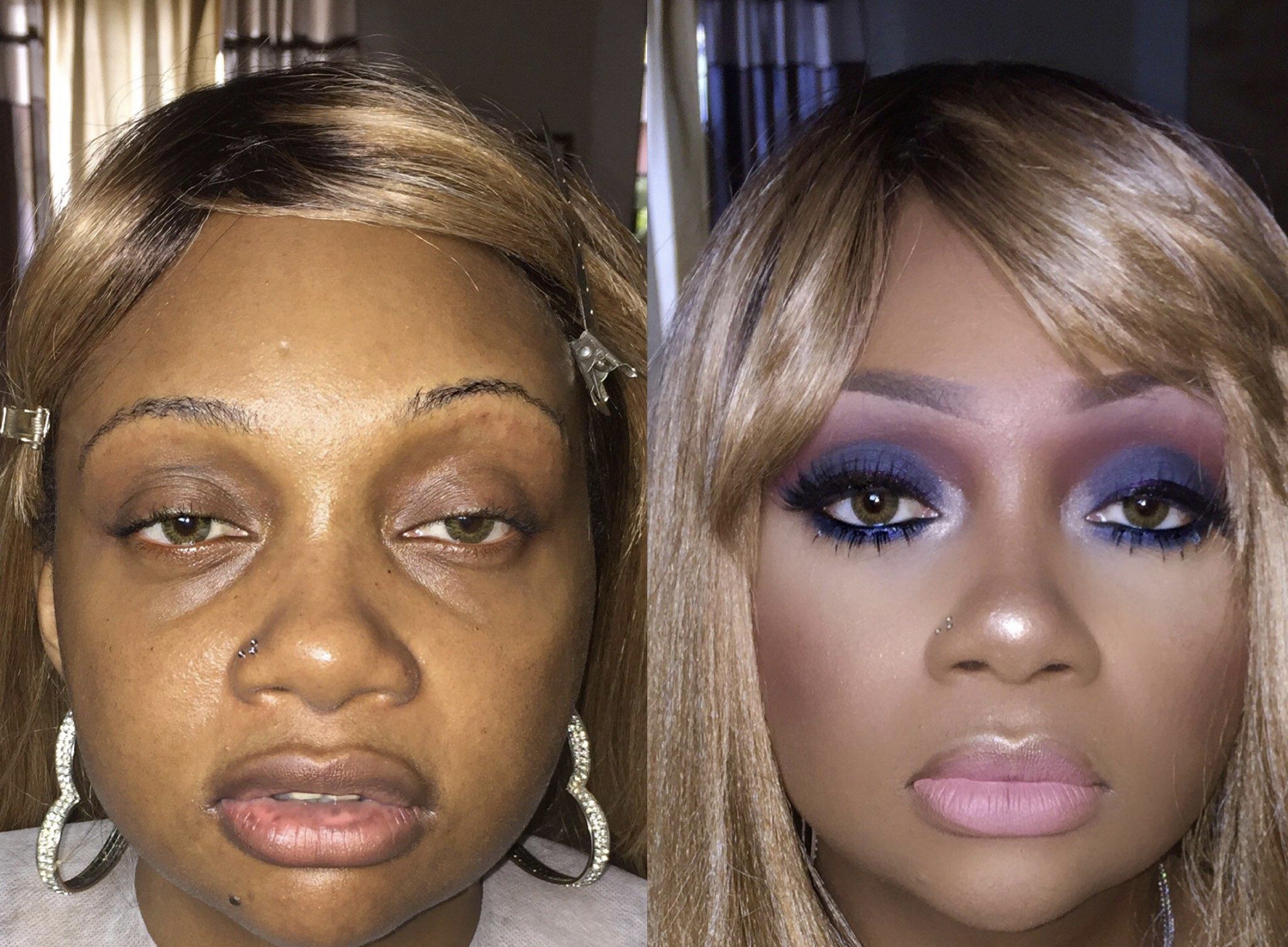 Star Bahati makeup work