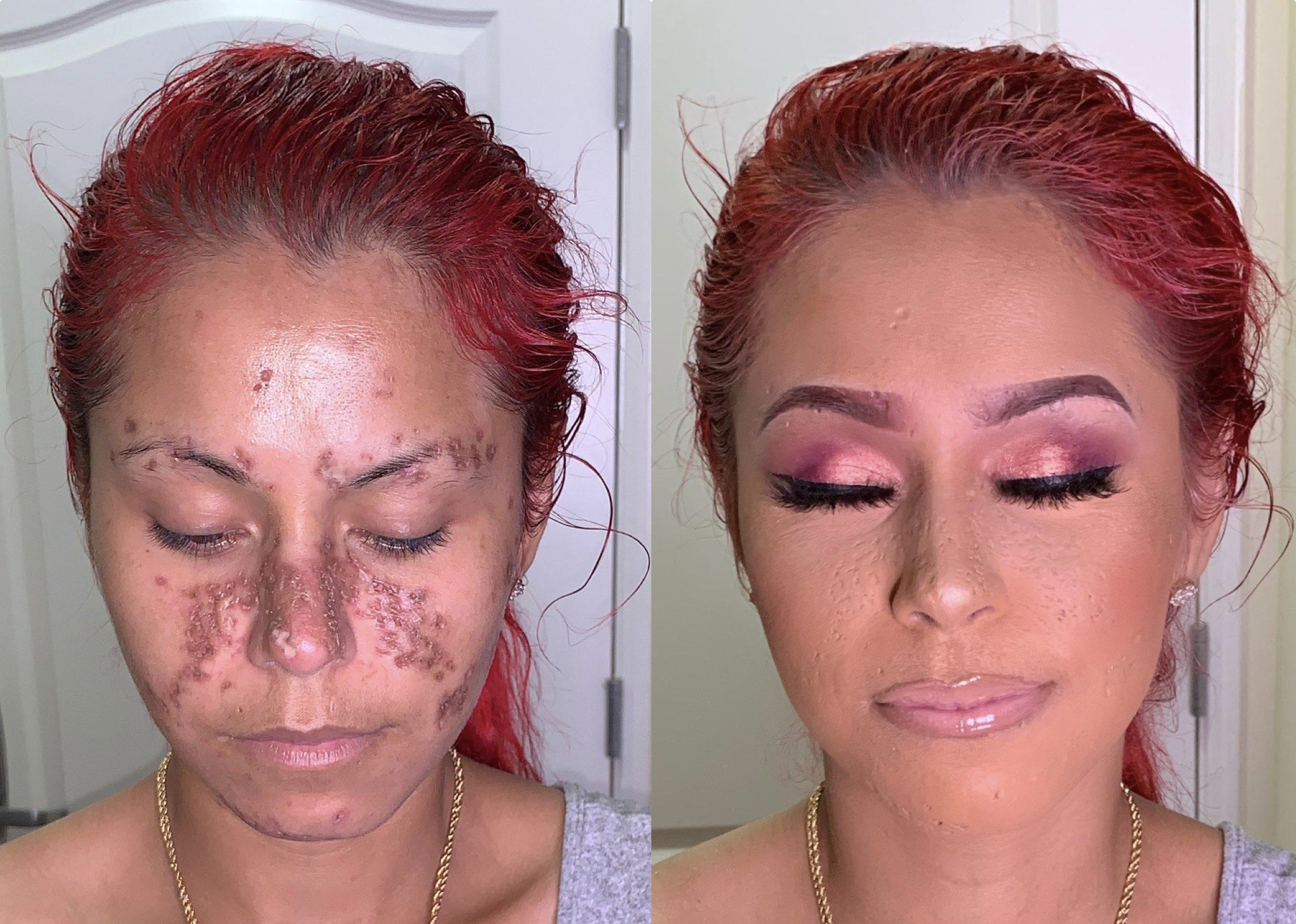 Star Bahati makeup work