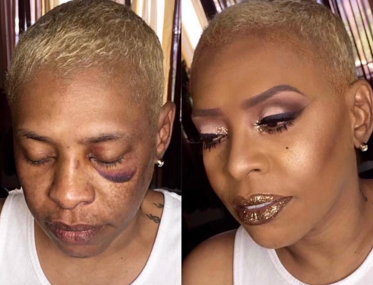 Star Bahati makeup work