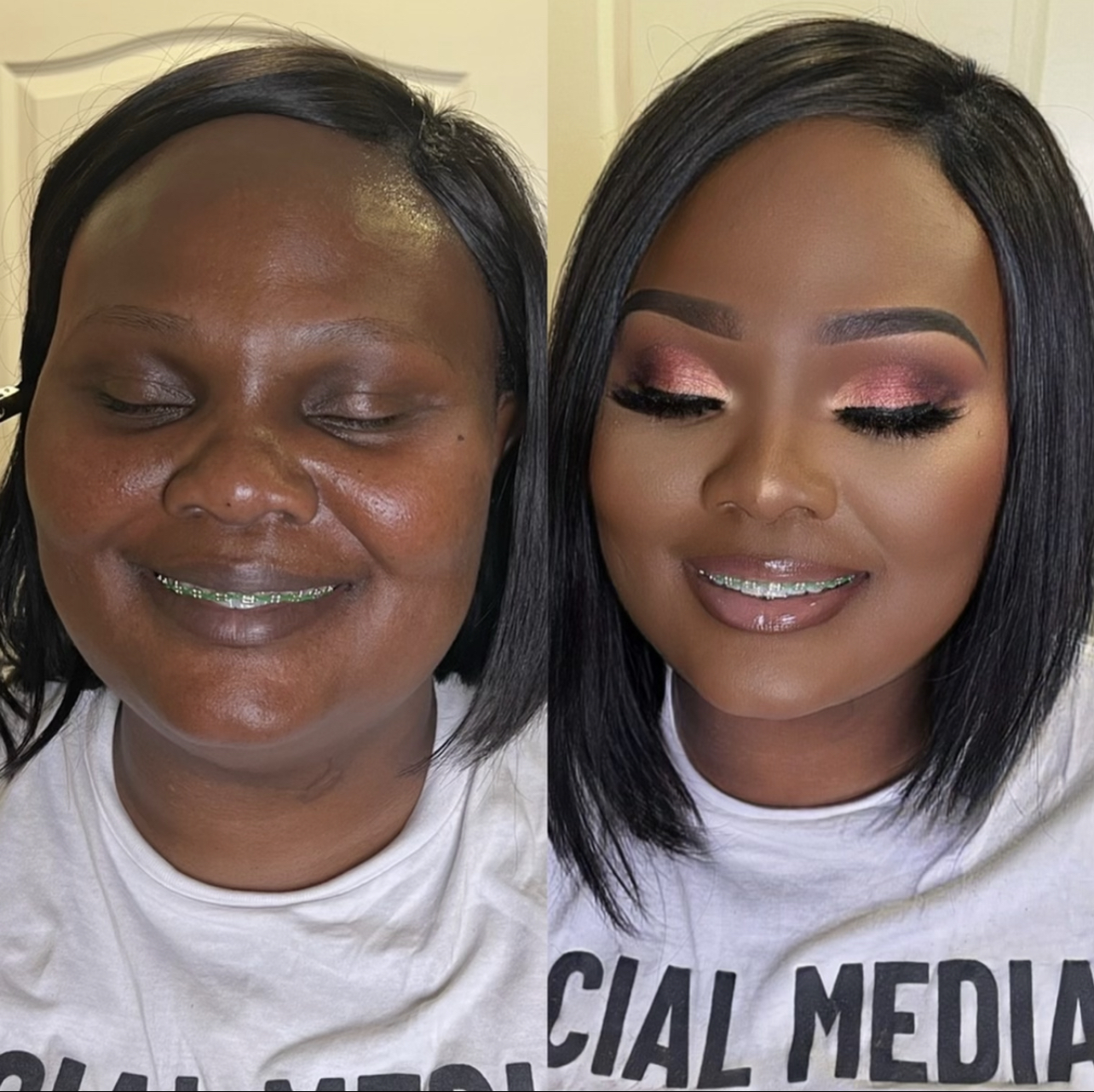 Star Bahati makeup work
